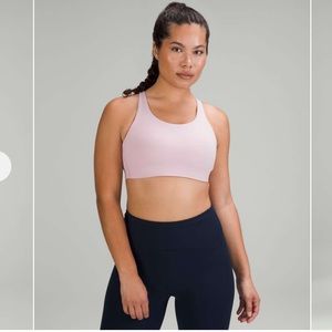 Lululemon Energy Bra High Support Pink Peony Size 38D